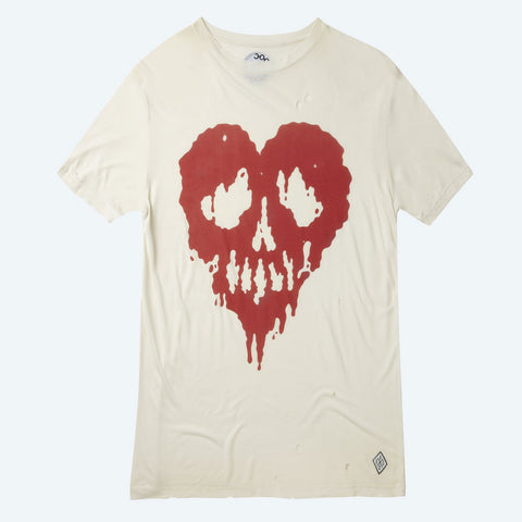 Skull Fucked T-shirt (Cream)