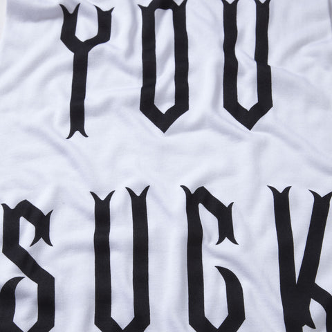 You Suck Sleeveless T-shirt