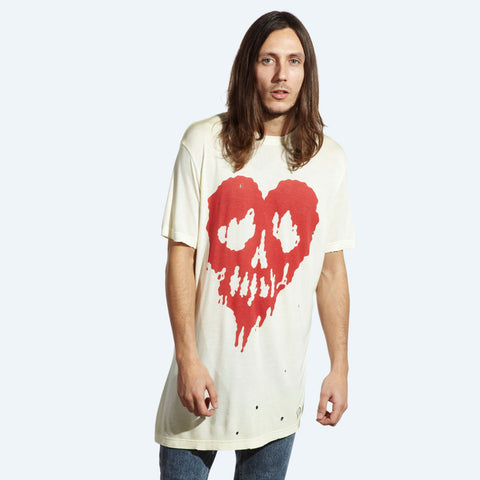 Skull Fucked T-shirt (Cream)