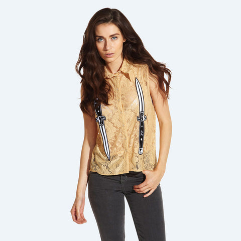 Lace and Dagger Shirt