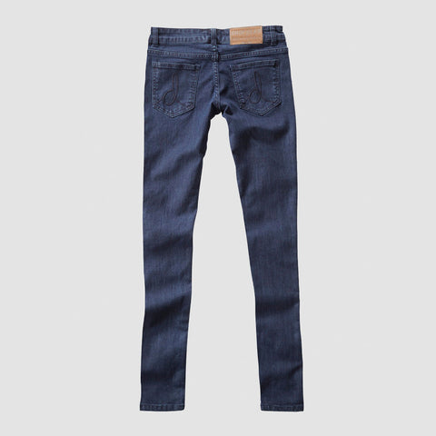 Plaid Turn-Up Jeans