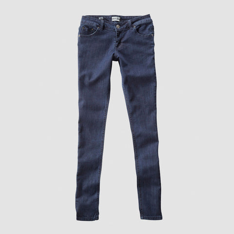 Plaid Turn-Up Jeans